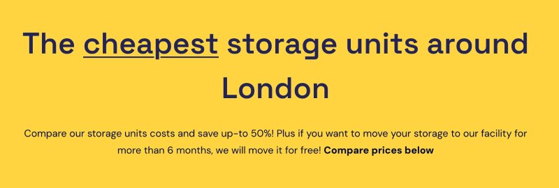 Storage Units at South London Movers - Parkshot House - 5 Kew Road, Richmond, Surrey